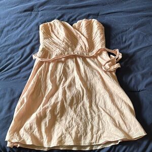 Strapless Blush Dress